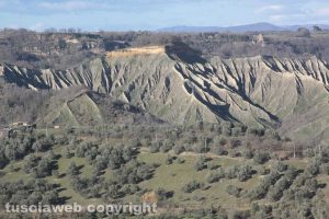 Civita di Bagnoregio - I calanchi