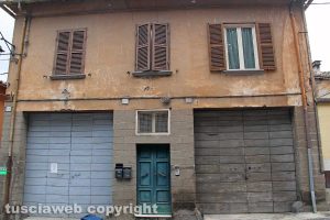 La casa dove viveva Denis Illarionov