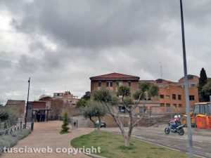 Viterbo - Sacrario - La rottura del collettore fognario