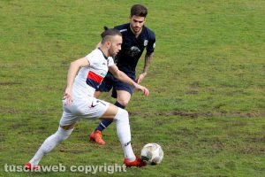 Sport - Calcio - Viterbese - Luca Baldassin pressa Domenico Mungo