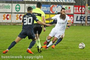 Sport - Calcio - Viterbese - Nicola Mosti pressa Davide Moscardelli