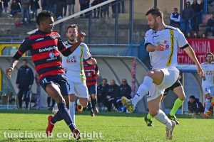 Sport - Calcio - Viterbese - Il match contro il Cosenza (foto Pescatore/Tucci)