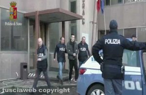 Viterbo - Questura - L'arresto di Denis Illarionov