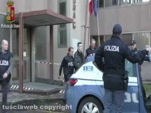 Viterbo - Questura - L'arresto di Denis Illarionov