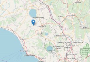 Scossa di terremoto a Tuscania di magnitudo 2