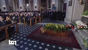 Roma - I funerali di Fabrizio Frizzi