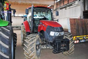 I trattori rubati nel Viterbese e pronti per essere rivenduti in Romania
