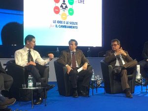 21esimo congresso nazionale Fabi - Marco Morelli, Lando Maria Sileoni, Fabio Tamburini