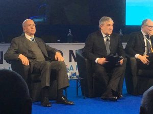 21esimo congresso Fabi - Antonio Pautelli, Antonio Tajani, Roberto Gualtieri