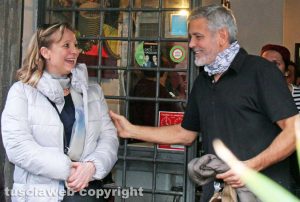 George Clooney a Viterbo