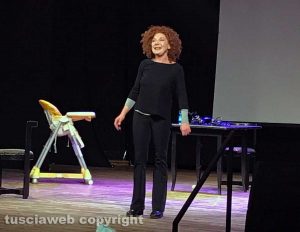 Tuscania - Cinzia Leone al teatro Rivellino
