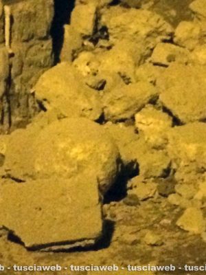 Paura a Chia - Crollo nel centro storico