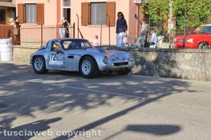 Montefiascone - Il testacoda della Tvr Griffith