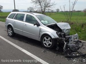 Viterbo - Frontale su strada Ombrone
