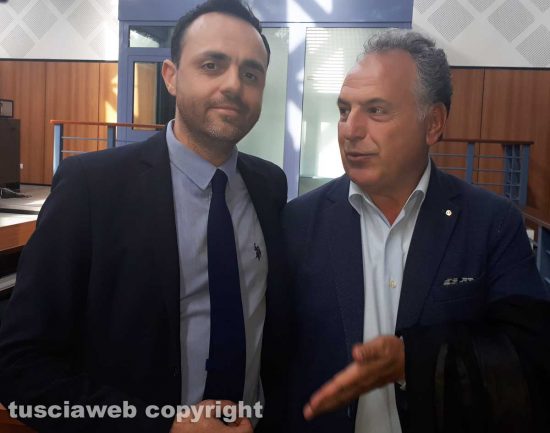 Da sinistra, gli avvocati Samuele De Santis e Carmelo Ratano