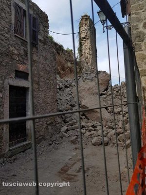 La Banda del racconto a Chia dopo il crollo