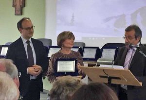 Viterbo - Premio Romei alla preside Loretta Bucciotti 