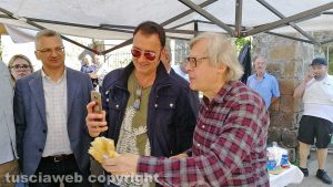 Vittorio Sgarbi a Sutri