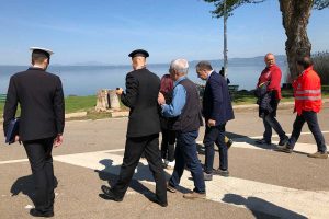 Montefiascone - Air show lago di Bolsena - La commissione di sicurezza a terra