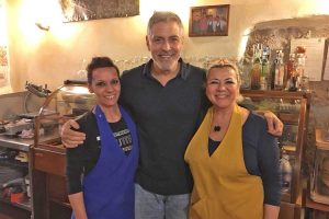 Sutri - George Clooney alla Taverna di Cimoletto