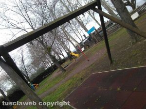 Bolsena - Il parco giochi nel degrado