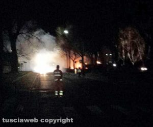 Capodimonte - In fiamme un ristorante