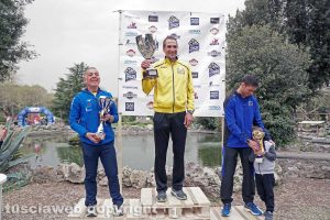Viterbo - I vincitori della gara CorriaPratoGiardino