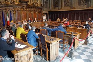 Viterbo - La riunione della II commissione comunale