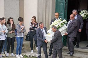 Viterbo - I funerali della piccola Silvia Iannaccone