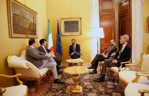 Roma - Il Pd incontra il presidente della camera Fico