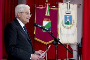 Sergio Mattarella a Casoli