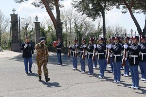 Visita del generale di corpo d’armata Fungo