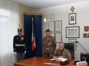 Visita del generale di corpo d’armata Fungo