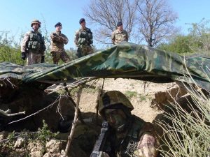 Visita del generale di corpo d’armata Fungo