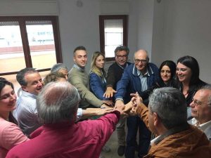 La riunione della coalizione di Centrosinistra
