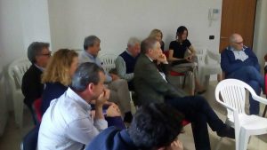 La riunione della coalizione di Centrosinistra