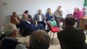 La riunione della coalizione di Centrosinistra