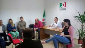 La riunione della coalizione di Centrosinistra