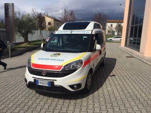  Il Fiat Doblò donato alla Misericordia di Grotte Santo Stefano 