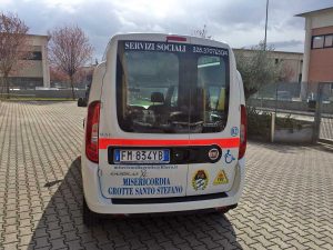  Il Fiat Doblò donato alla Misericordia di Grotte Santo Stefano 