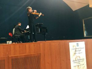 Viterbo - Una precedente edizione del concorso di esecuzione musicale all'Egidi 