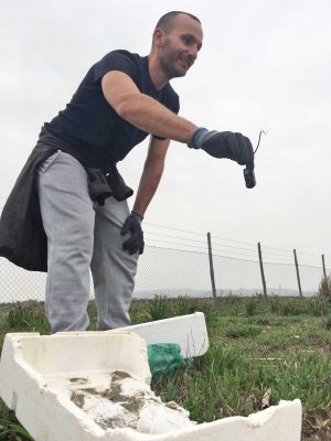 Tarquinia - Ripulita la spiaggia di S. Giorgio