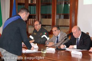 Prefettura - La firma del protocollo sulla videosorveglianza