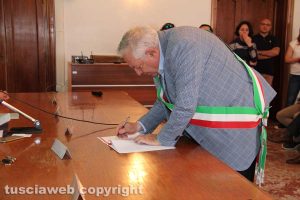 Prefettura - La firma del protocollo sulla videosorveglianza