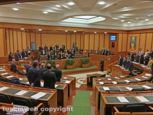 Consiglio regionale - La prima seduta dell'undicesima legislatura
