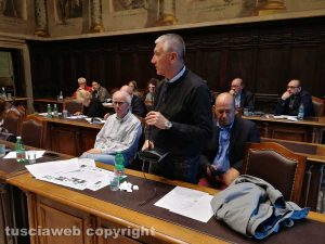 Viterbo - Livio Treta parla in consiglio comunale