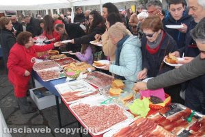 Viterbo - La colazione di Pasqua a Pianoscarano