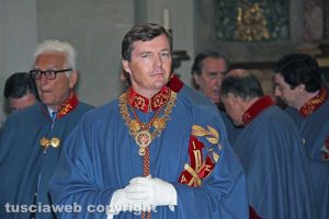 Viterbo - Il principe Pedro di Borbone-Due Sicilie alla Trinità