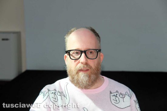 Viterbo - La conferenza di presentazione di Medioera - Massimiliano Capo