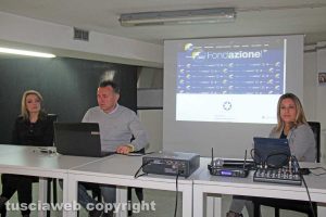 Viterbo - Gianmaria Santucci presenta il sito di FondAzione